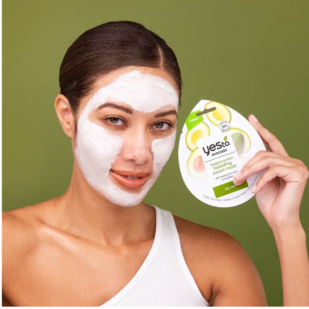 Avocado Hydrating Cream Facial Mask, Fragrance Free